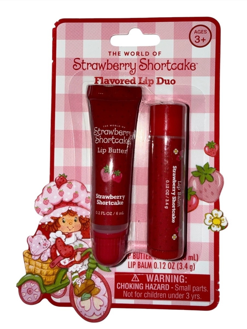 Strawberry Shortcake Flavored Lip Duo🍓